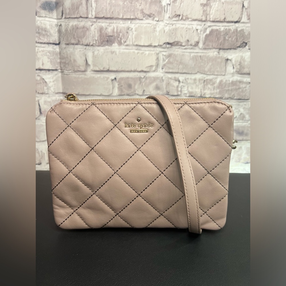 Kate Spade Porcini Mini Convertible Phoebe Shoulder Bag Crossbody - Mauve